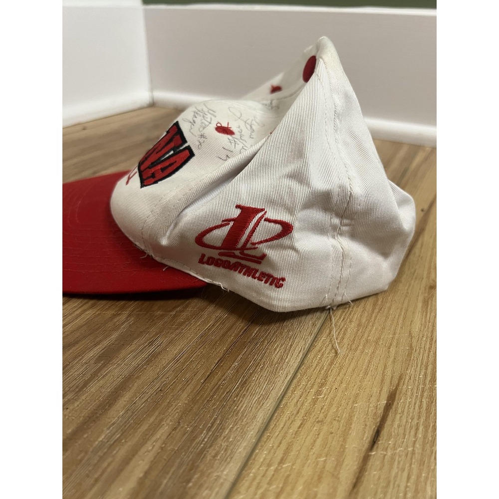 Vintage Indiana Hoosiers Hat Cap Snap Back NCAA Football Logo‎ Athletic 90s - Picture 4 of 7